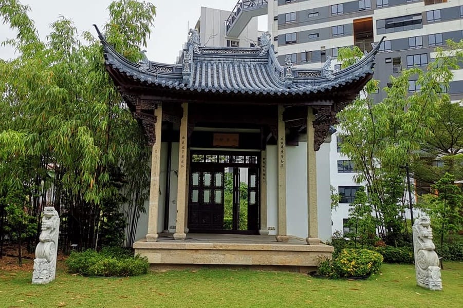 Ancient Chinese building @ SUTD